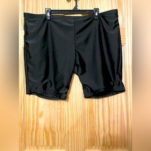 New Bathing Suit Bottoms Black Size 3 X